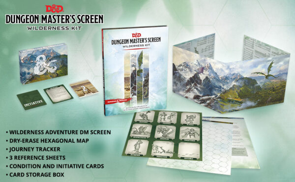 Review of the Dungeon Master’s Screen Wilderness Kit