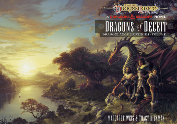 Dragons of Deceit: Check Out the Dragonlance Novel Cover