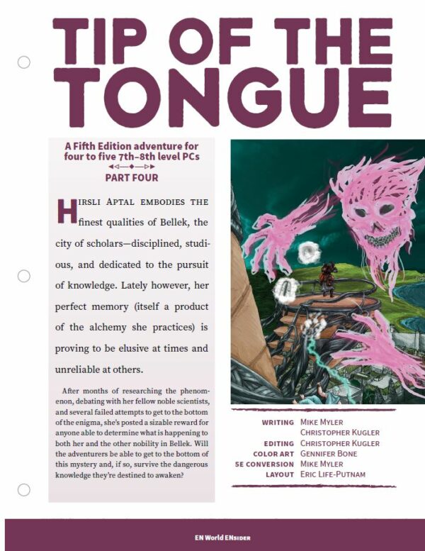 EN5ider #434 – Tip of the Tongue: Part Four