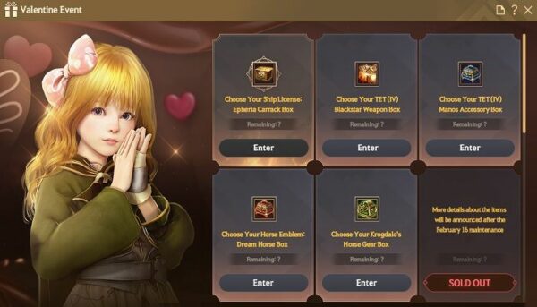 Celebrate With Lucky Chocolates in Black Desert Online and Prepare to Join the GMs for Node War