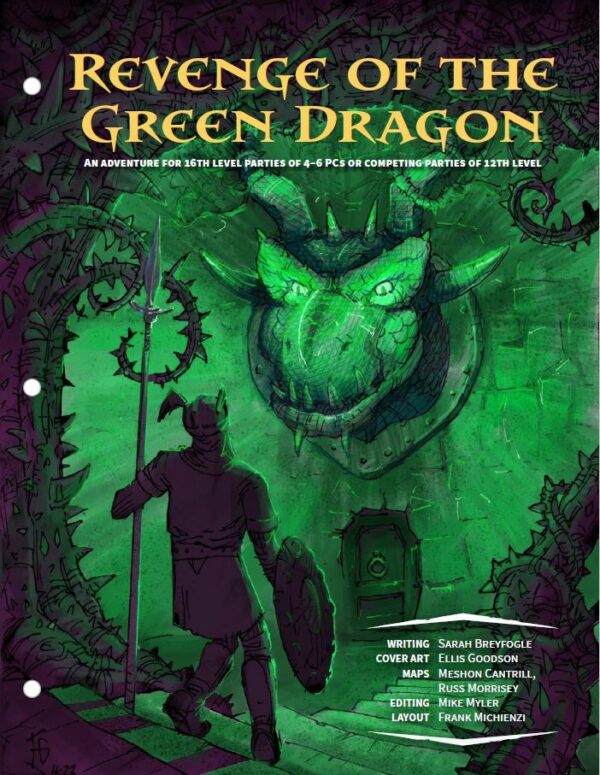EN5ider #459 – Adventure: Revenge of the Green Dragon