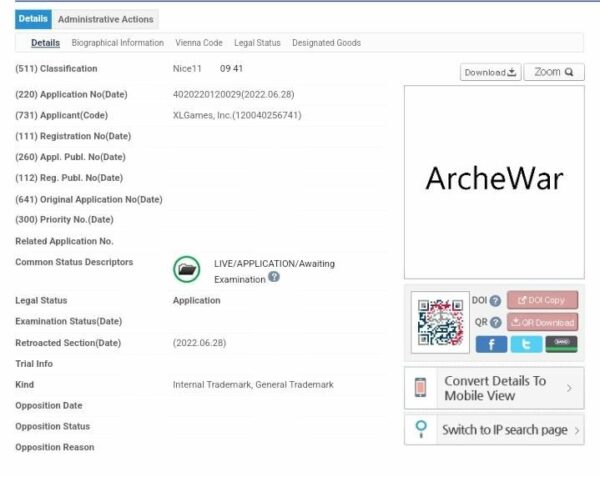 XL Games Files Trademark Application for ‘ArcheWar’, Leading to Speculation This is the ArcheAge Sequel