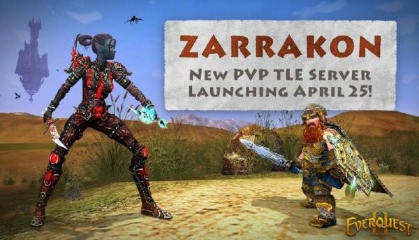 EverQuest II Opening Zarrakon, a New PvP Time-Locked Expansion Server Next Month