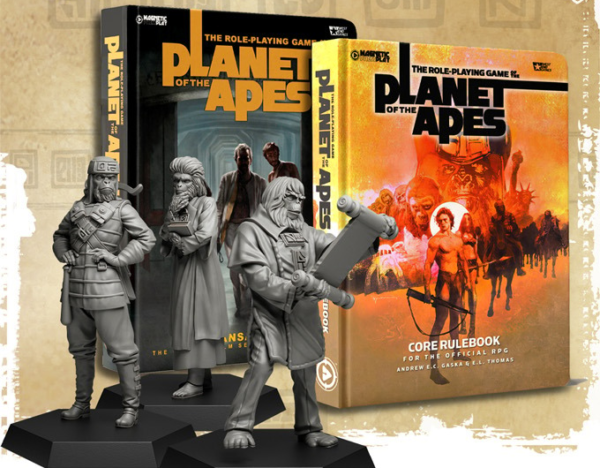 RPG Crowdfunding News – Planet of the Apes, Castles & Crusades, Smörk Borg, and more